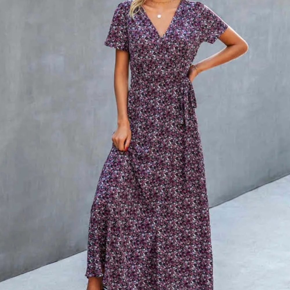 Beautiful front tie dress